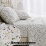 Draps 3 pièces double lit